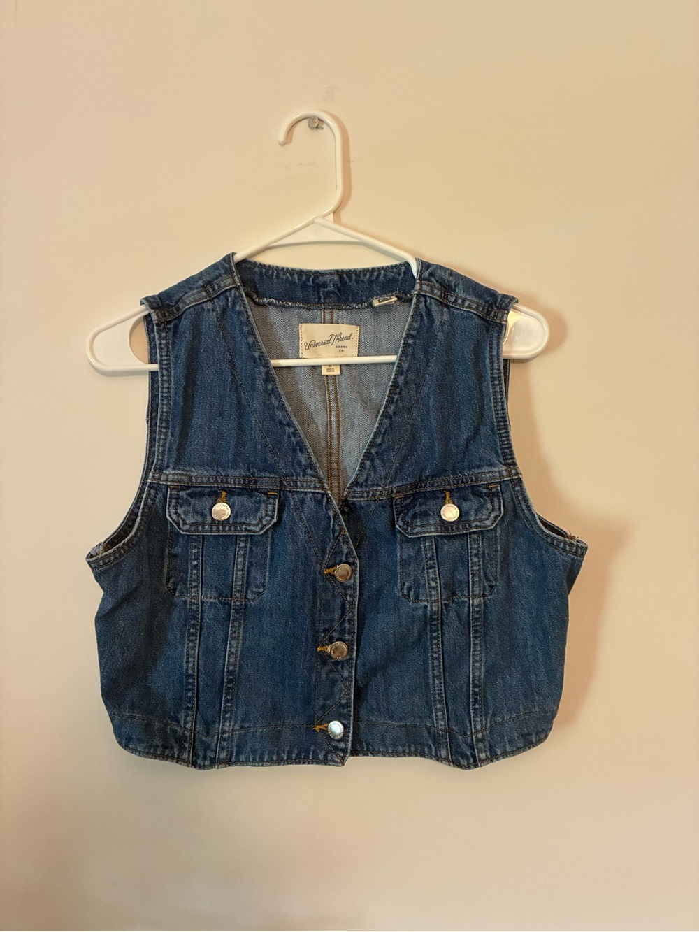 Universal Thread Light Blue Denim Vest